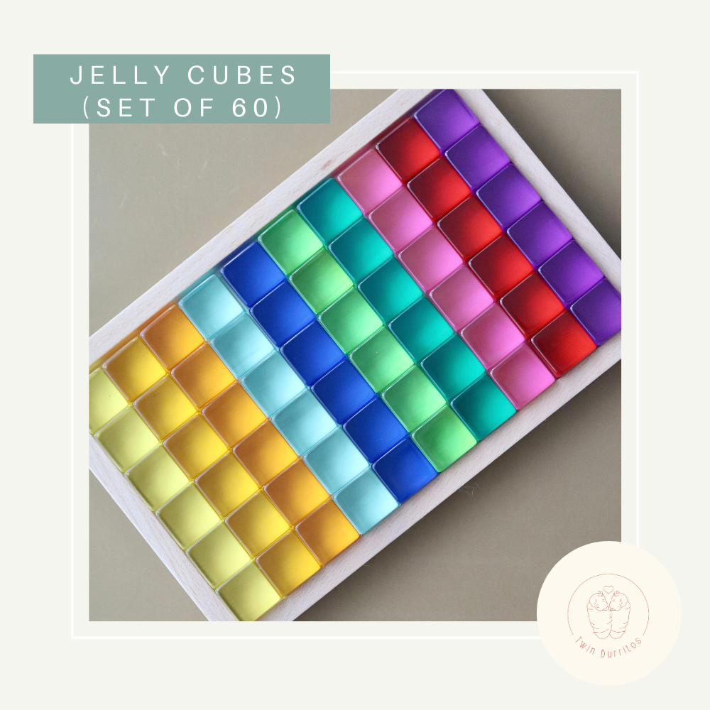 Acrylic Rainbow Cubes