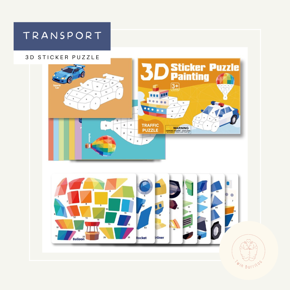 Sticker Puzzle Busy Book (3yo+)