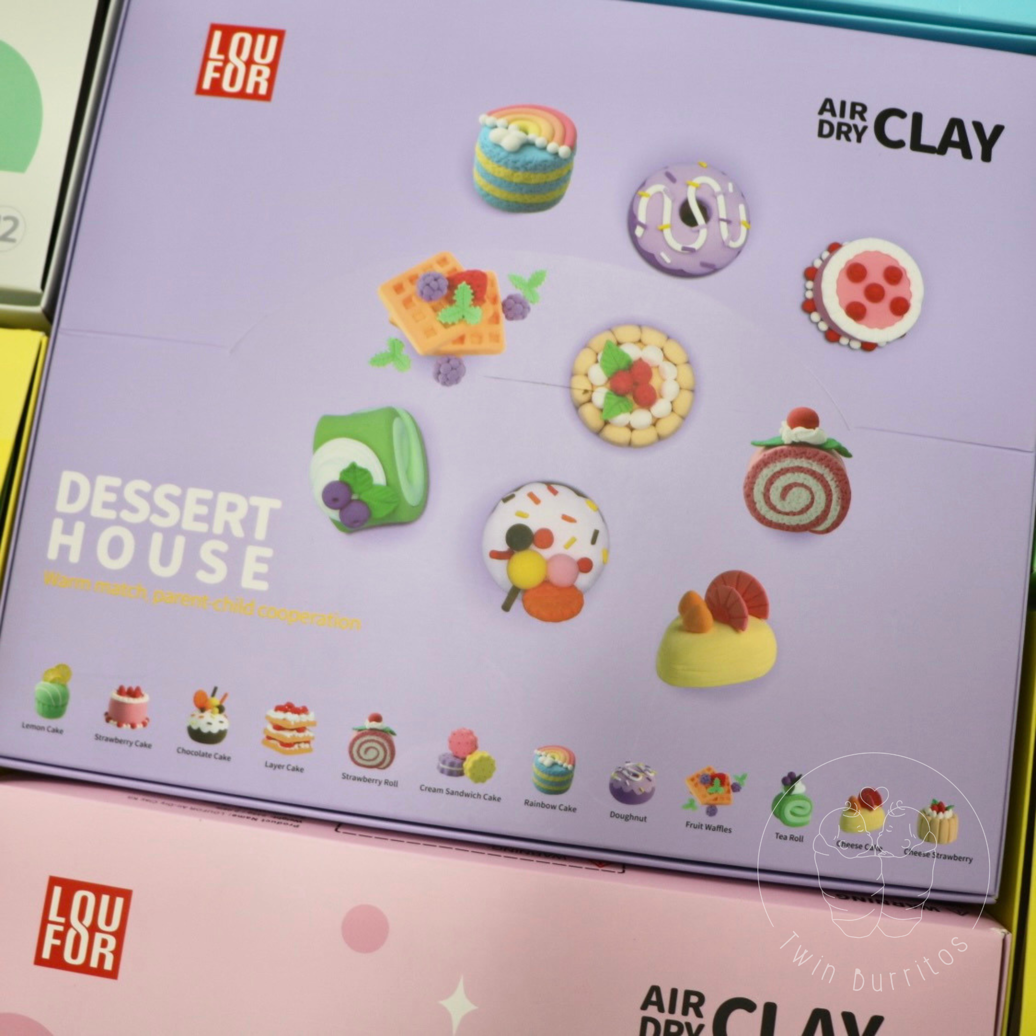 Air Dry Clay - Dessert House (12pc set)