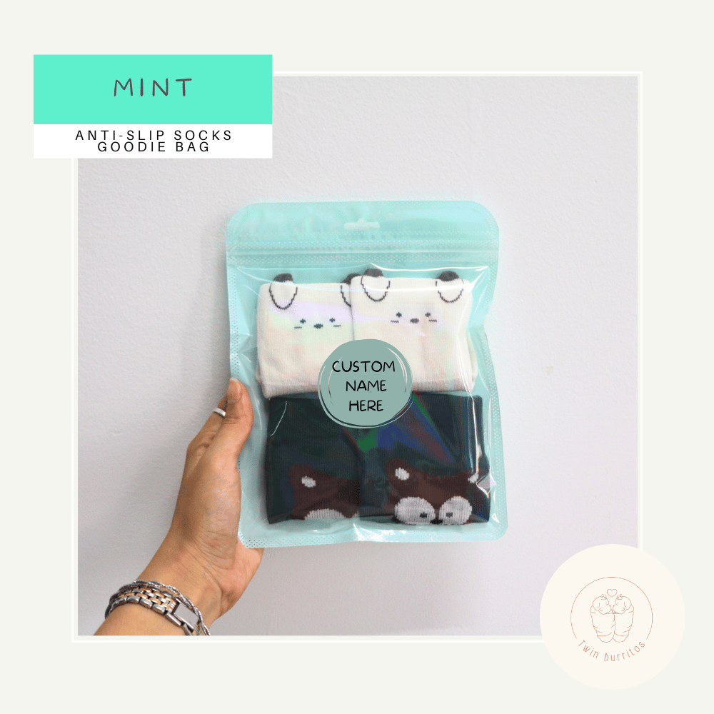 Goodie Bag with Customized Stickers (Min. 8 packs)