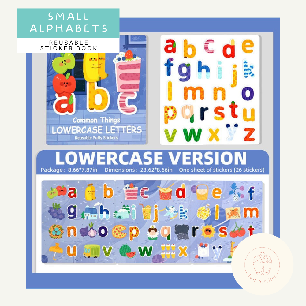 Reusable Sticker Book (2yo+)