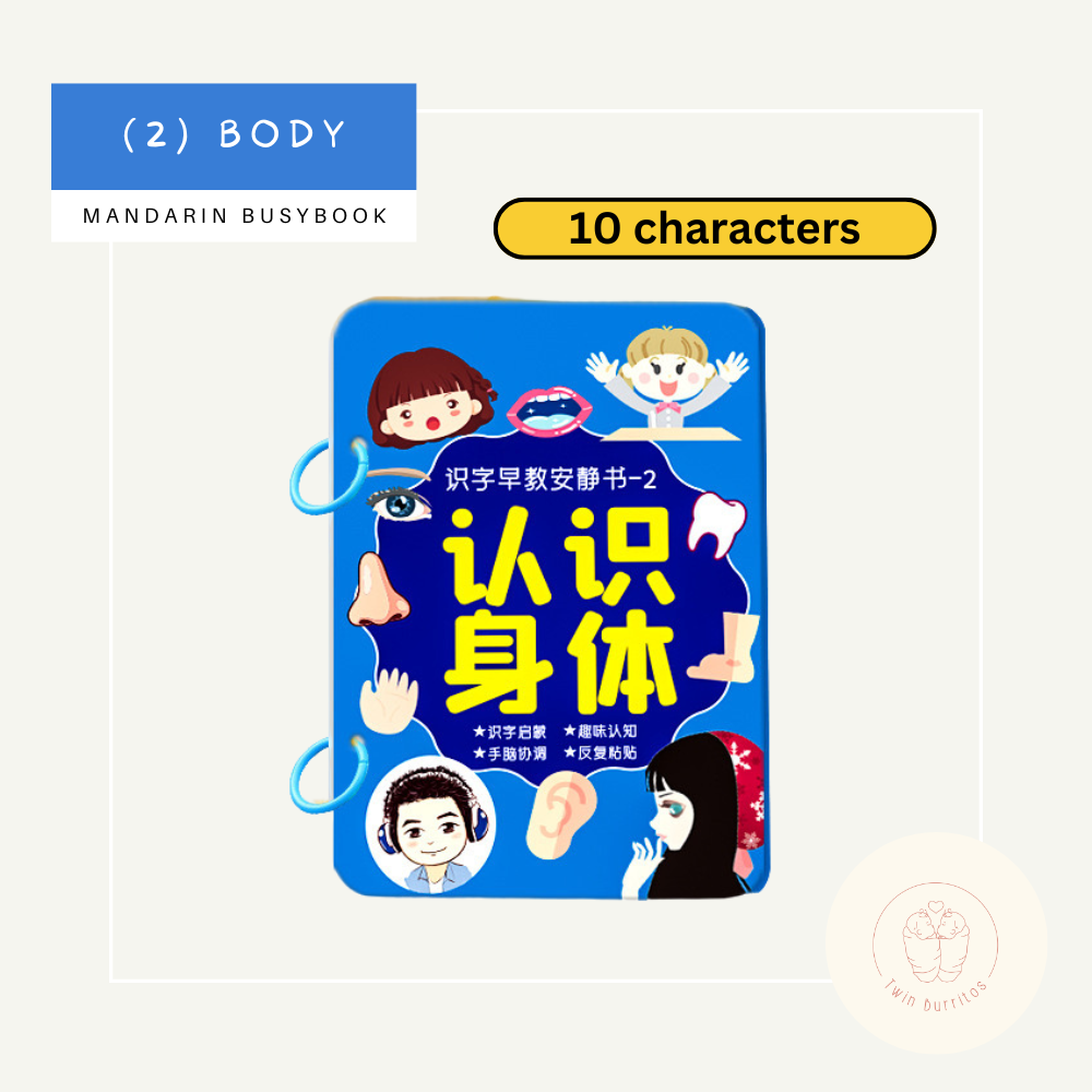 Mandarin Characters Busy Book