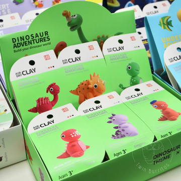 Air Dry Clay - Dinosaur Adventures (12pc set)