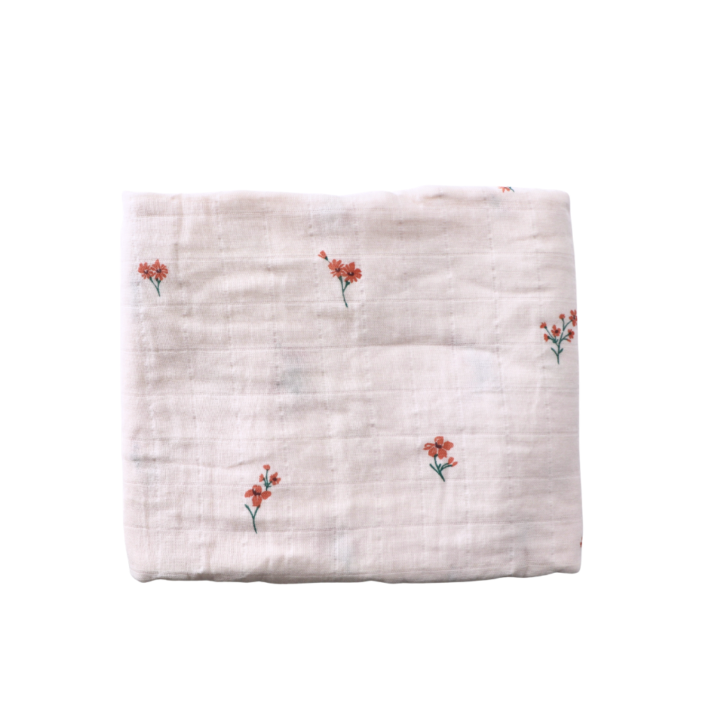 Essential Bamboo Swaddle - Sweet Floral