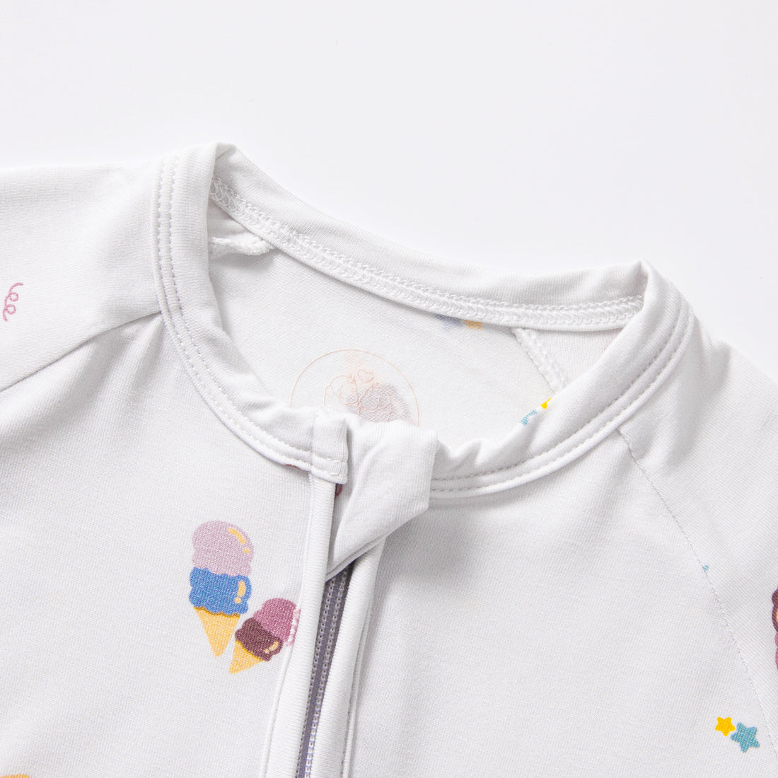 Cone & Cosy - Double Zipper Bamboo Sleepsuit