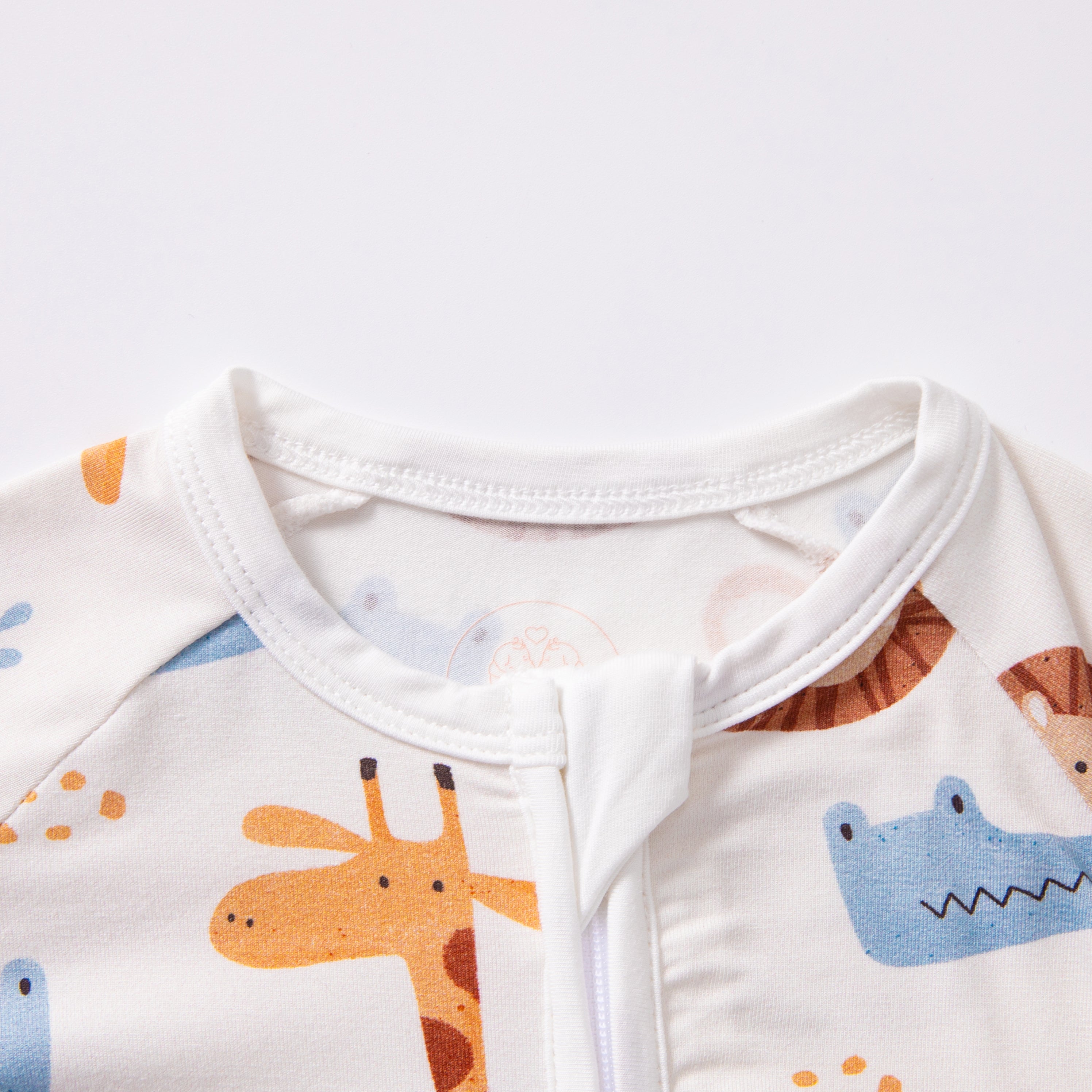 Wild Whimsy - Double Zipper Bamboo Sleepsuit